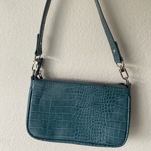 Urban Outfitters Blue Croc Handbag